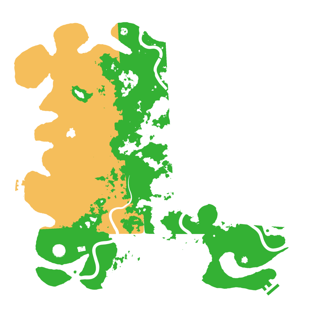Biome Rust Map: Procedural Map, Size: 4250, Seed: 1332431489