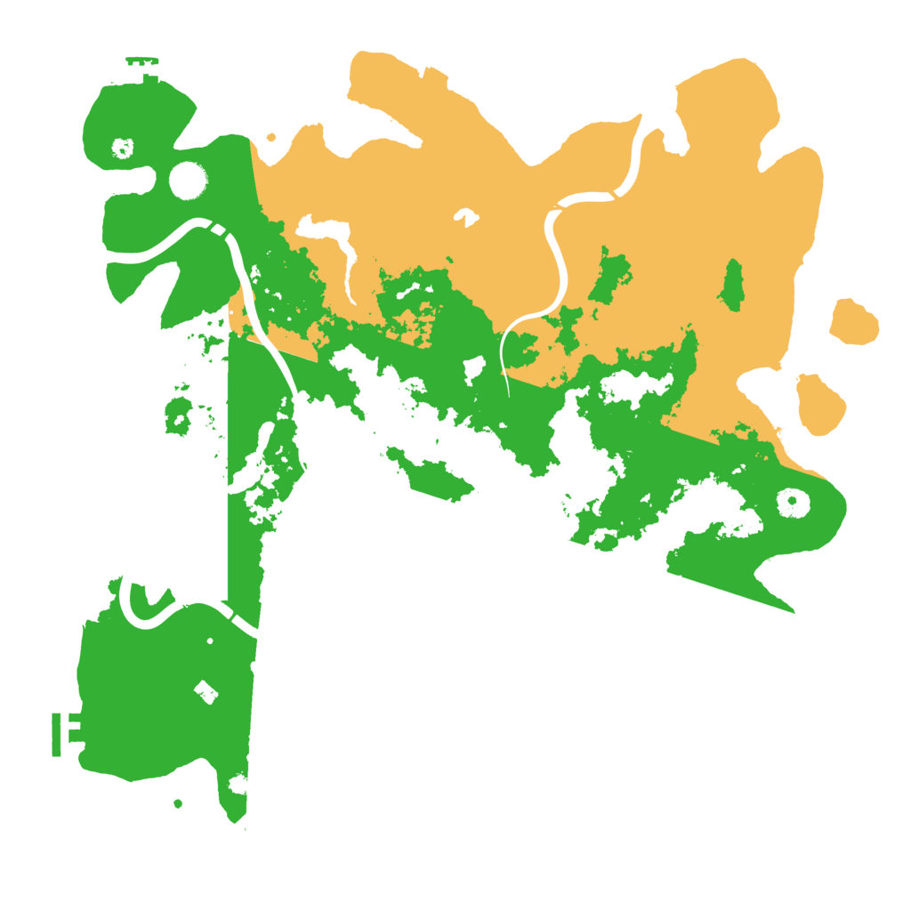 Biome Rust Map: Procedural Map, Size: 4250, Seed: 48056990