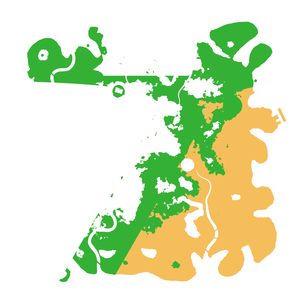 Biome Rust Map: Procedural Map, Size: 4250, Seed: 1942821341