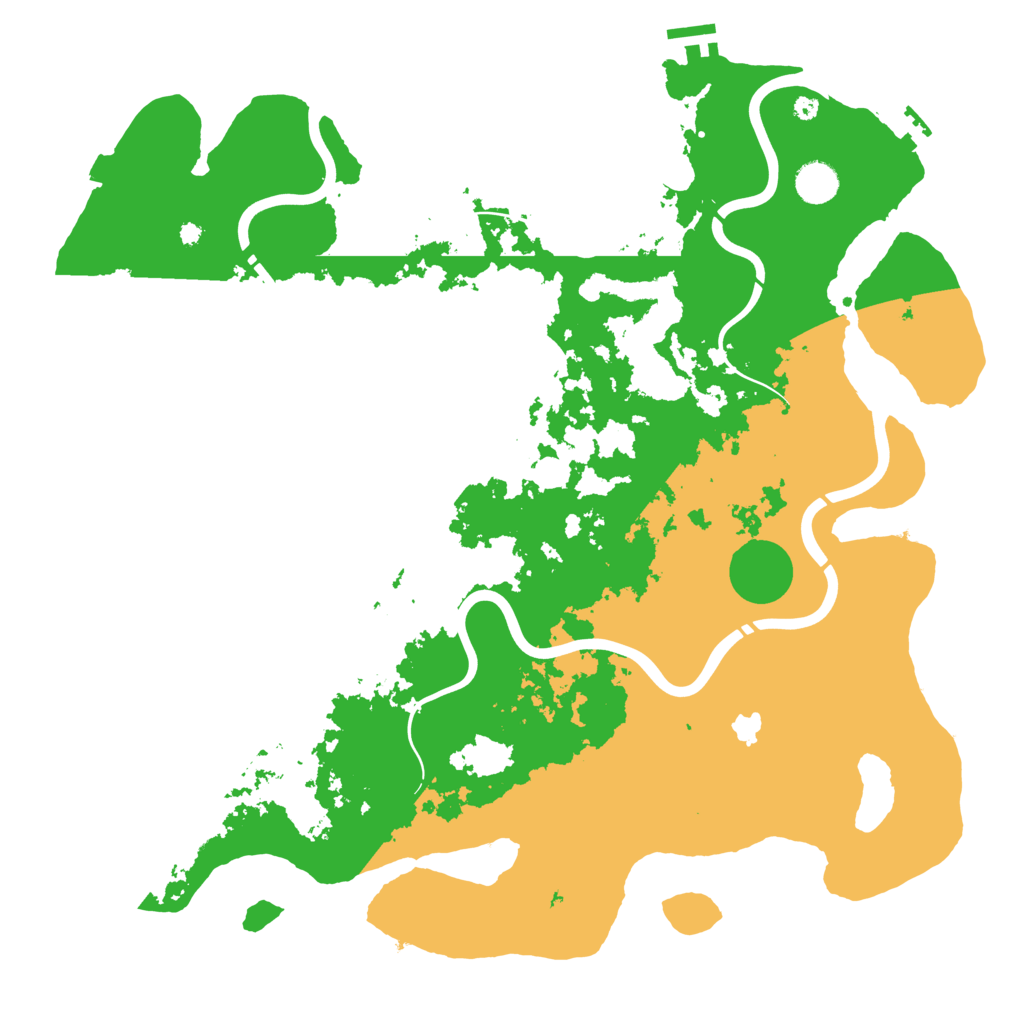 Biome Rust Map: Procedural Map, Size: 4250, Seed: 139994865