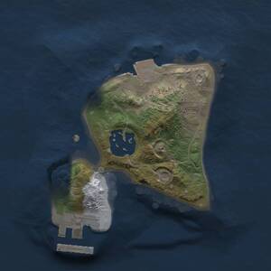 Thumbnail Rust Map: Procedural Map, Size: 1500, Seed: 3221321, 3 Monuments
