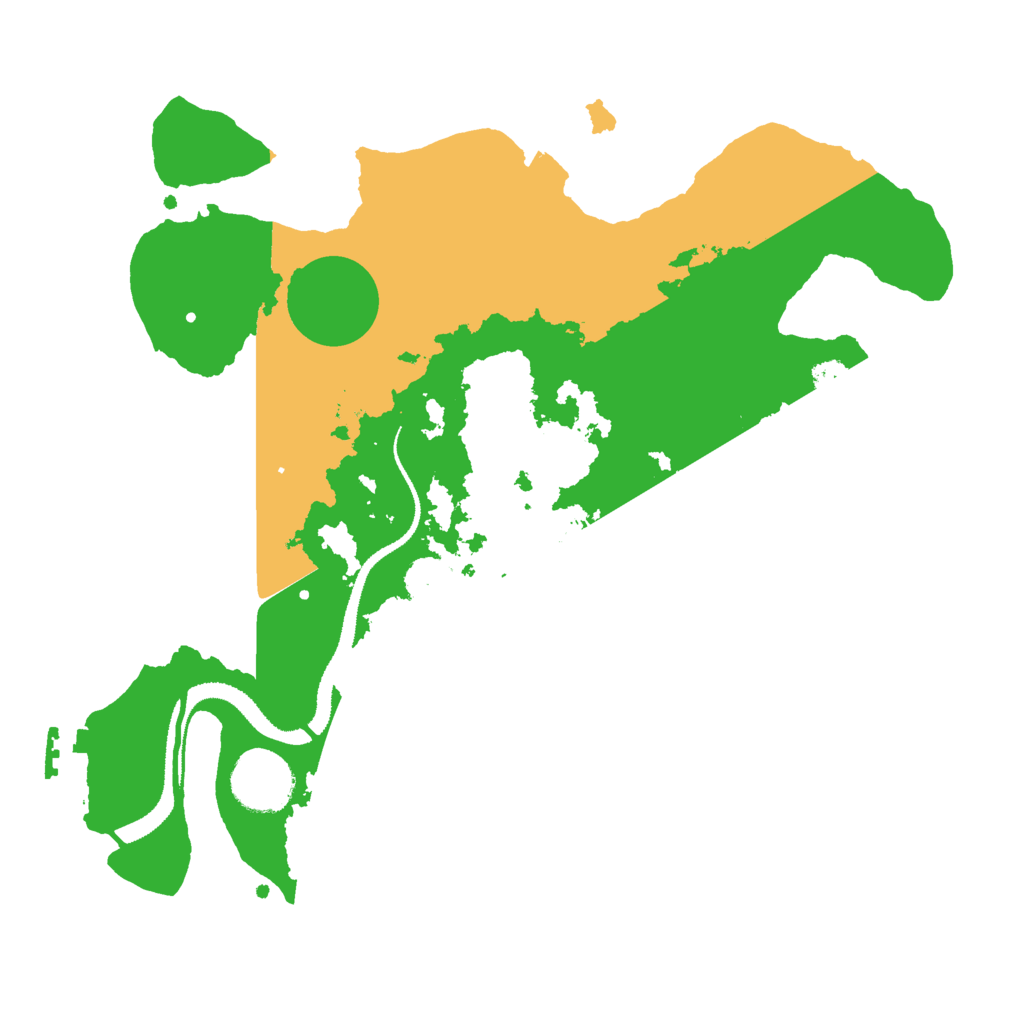 Biome Rust Map: Procedural Map, Size: 3000, Seed: 1945307784