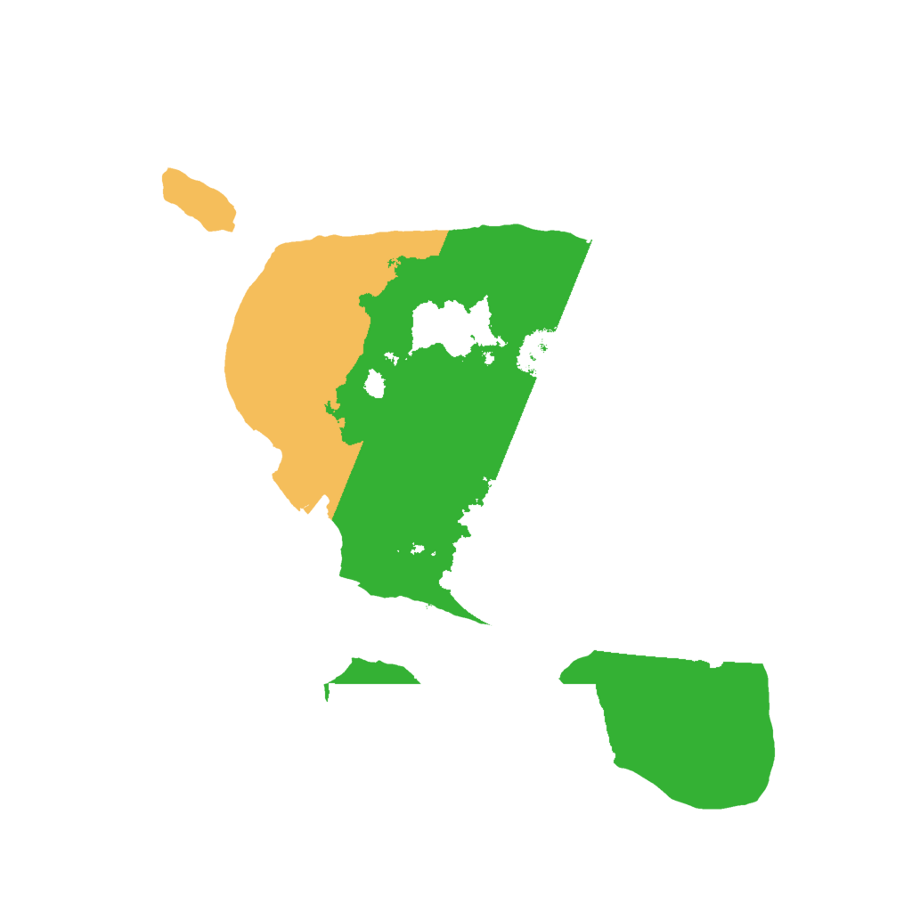 Biome Rust Map: Procedural Map, Size: 2000, Seed: 672038095