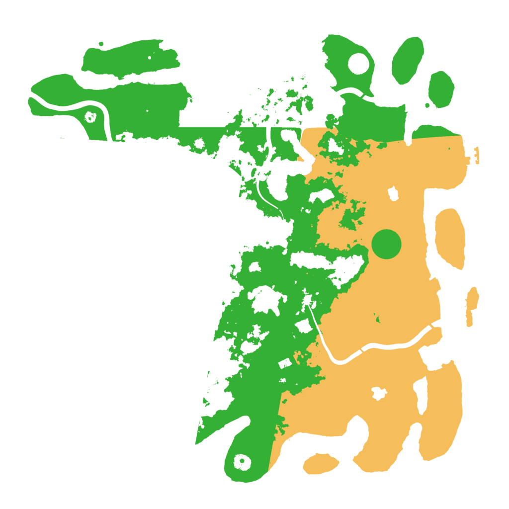 Biome Rust Map: Procedural Map, Size: 4500, Seed: 1789