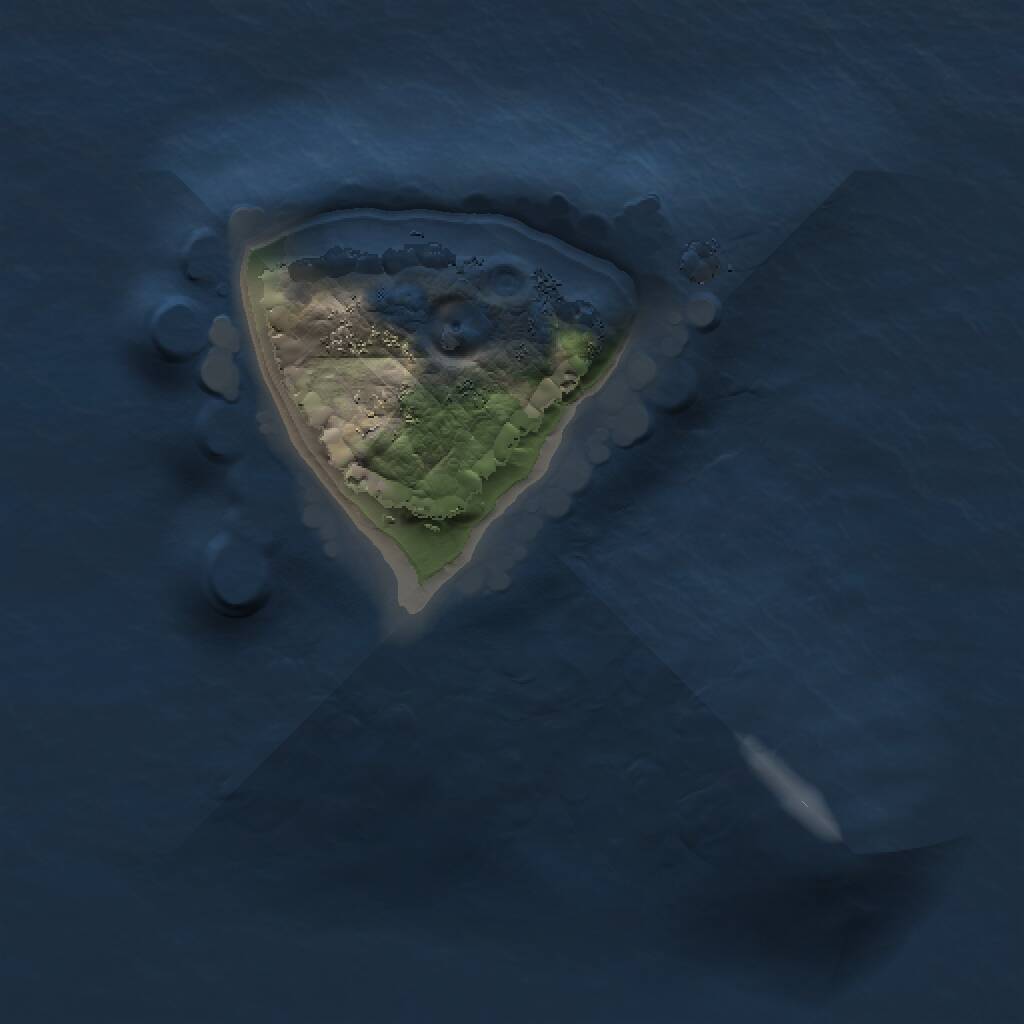 Rust Map: Procedural Map, Size: 1000, Seed: 892318356, 1 Monuments