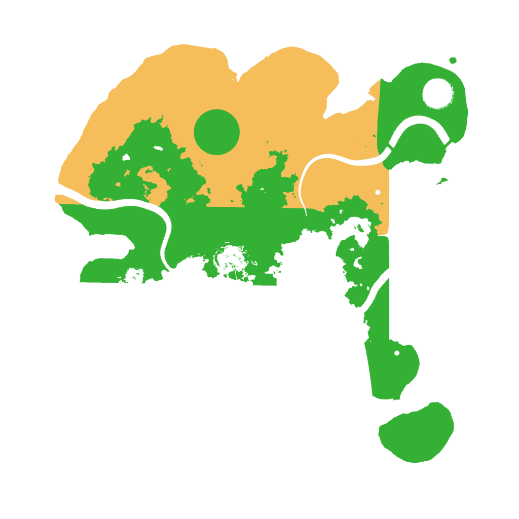 Biome Rust Map: Procedural Map, Size: 3000, Seed: 699999