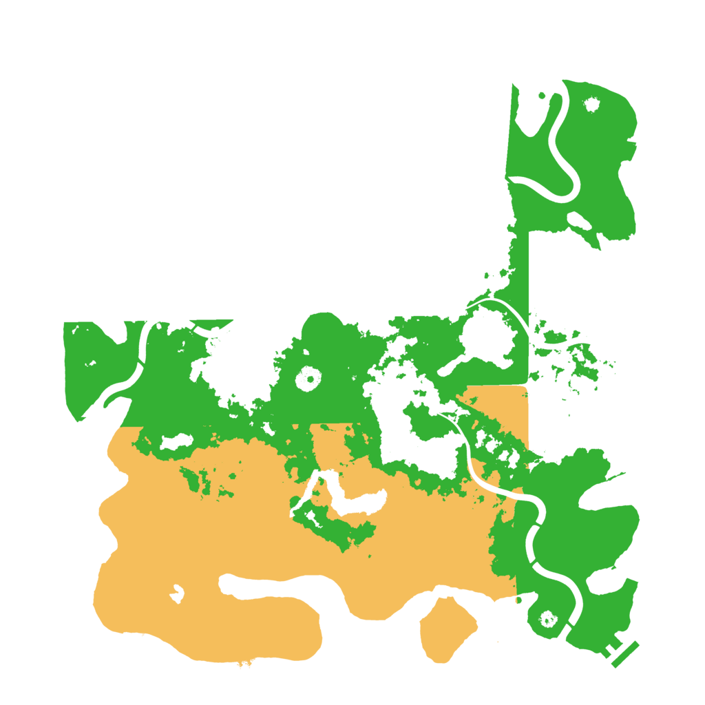 Biome Rust Map: Procedural Map, Size: 4250, Seed: 466320245
