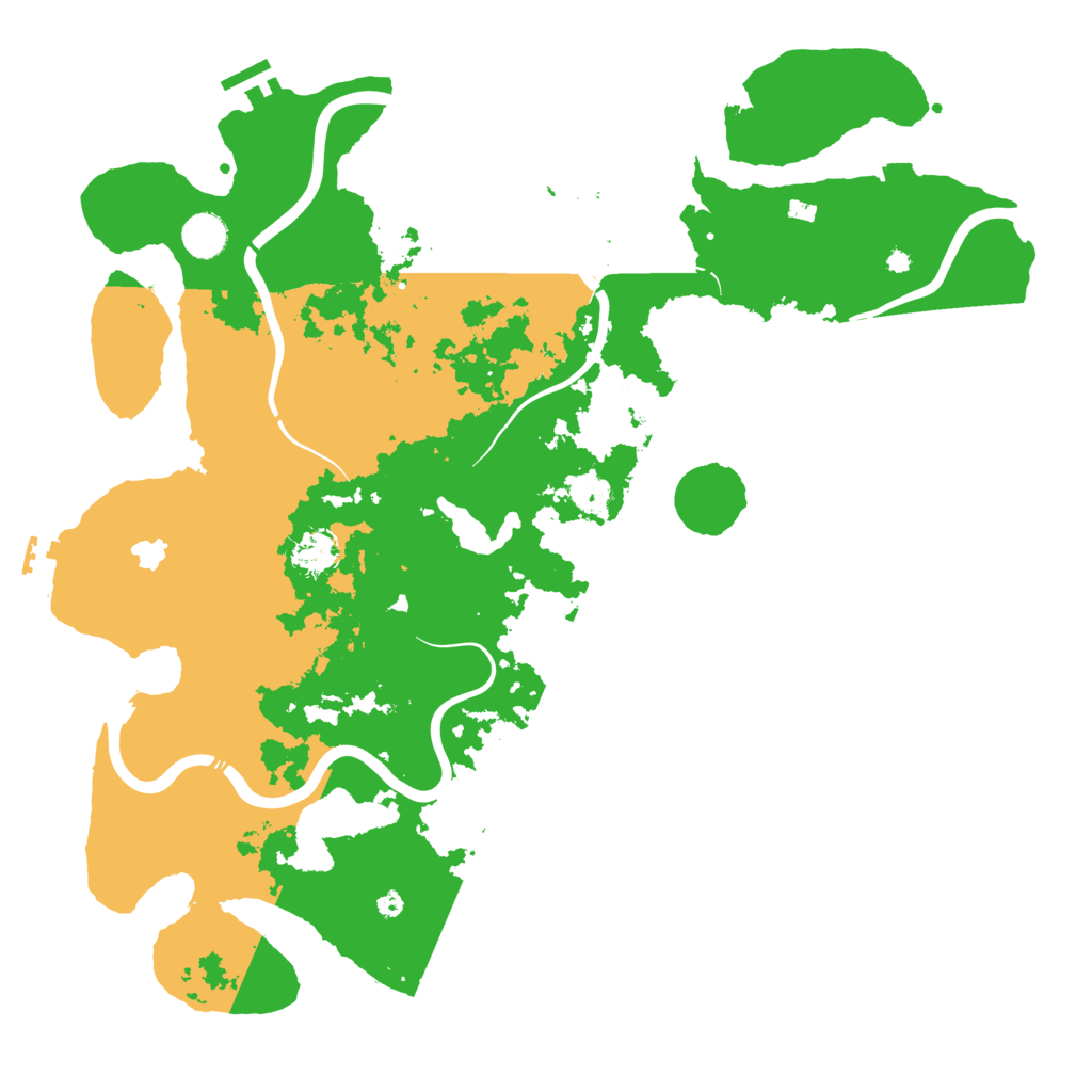 Biome Rust Map: Procedural Map, Size: 4250, Seed: 15315