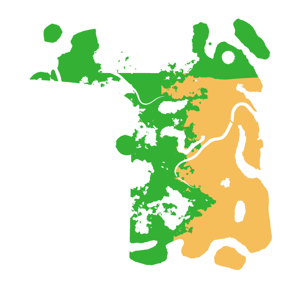 Biome Rust Map: Procedural Map, Size: 4000, Seed: 1624146309