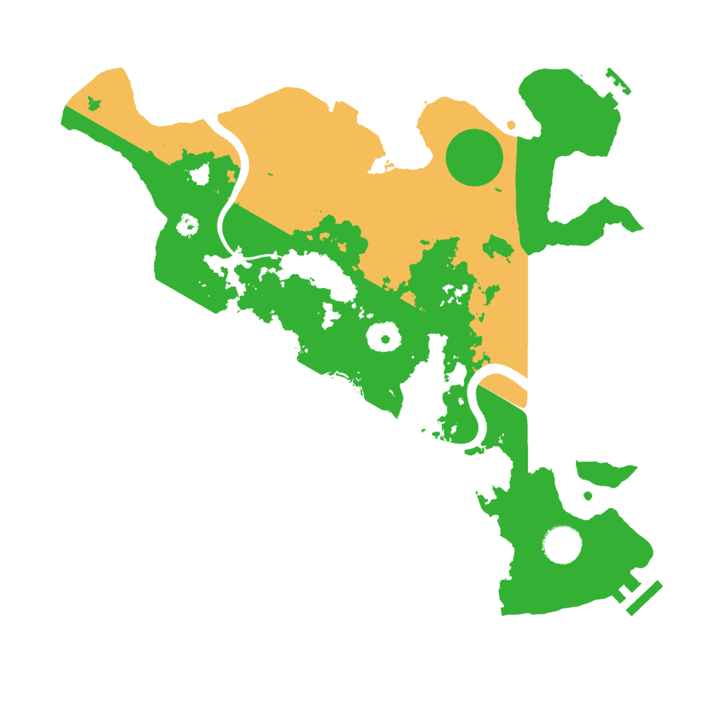 Biome Rust Map: Procedural Map, Size: 3250, Seed: 1767088091