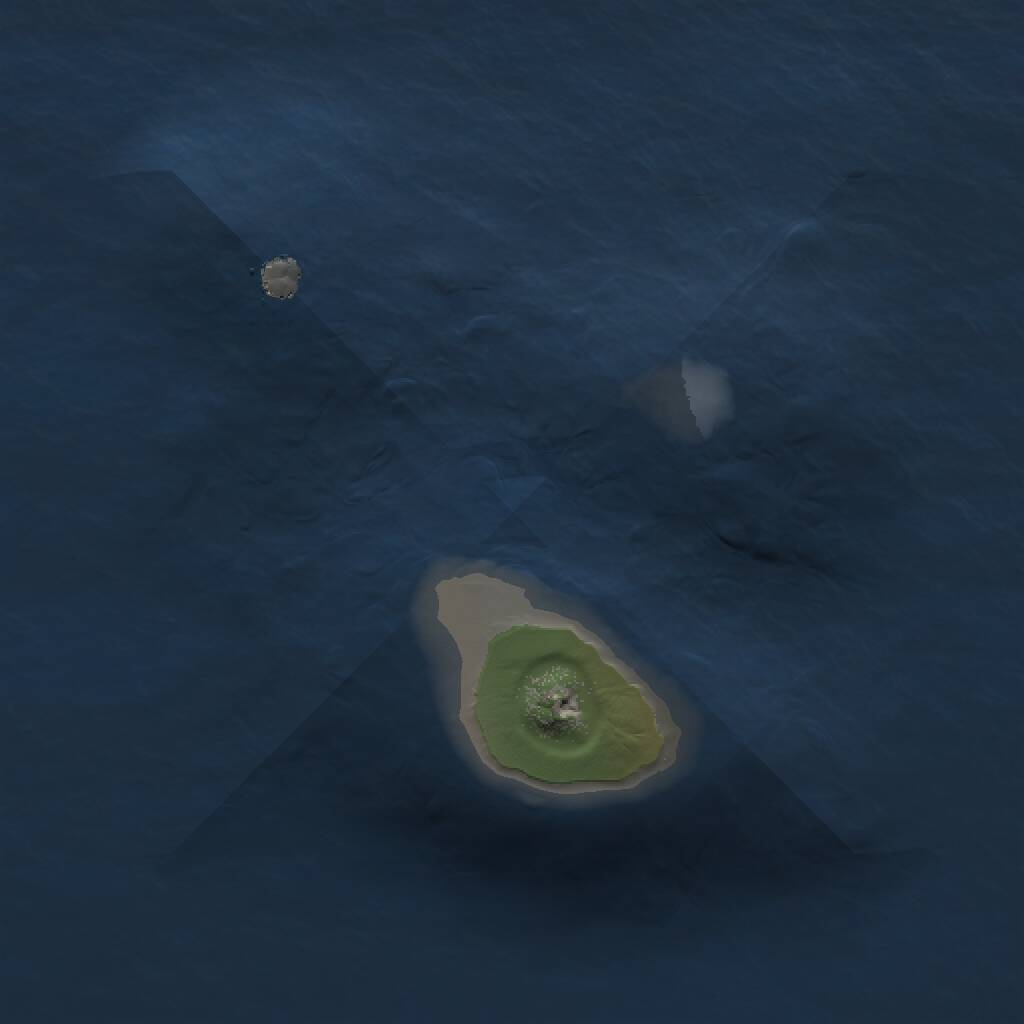 Rust Map: Procedural Map, Size: 1000, Seed: 444247533, 1 Monuments