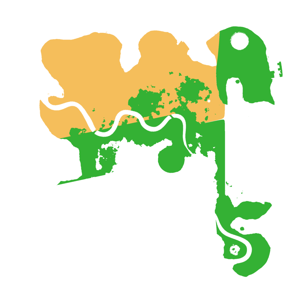 Biome Rust Map: Procedural Map, Size: 3000, Seed: 9165437