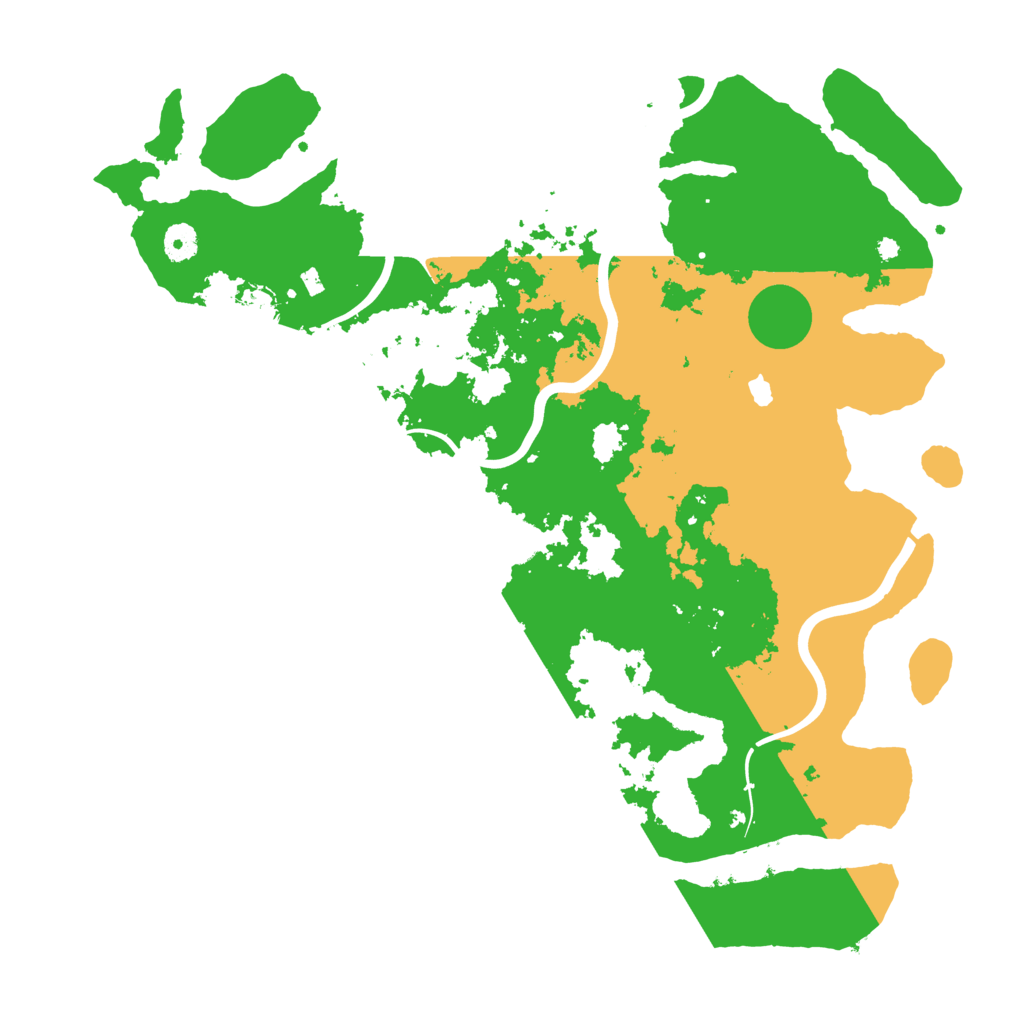 Biome Rust Map: Procedural Map, Size: 4250, Seed: 1976731806