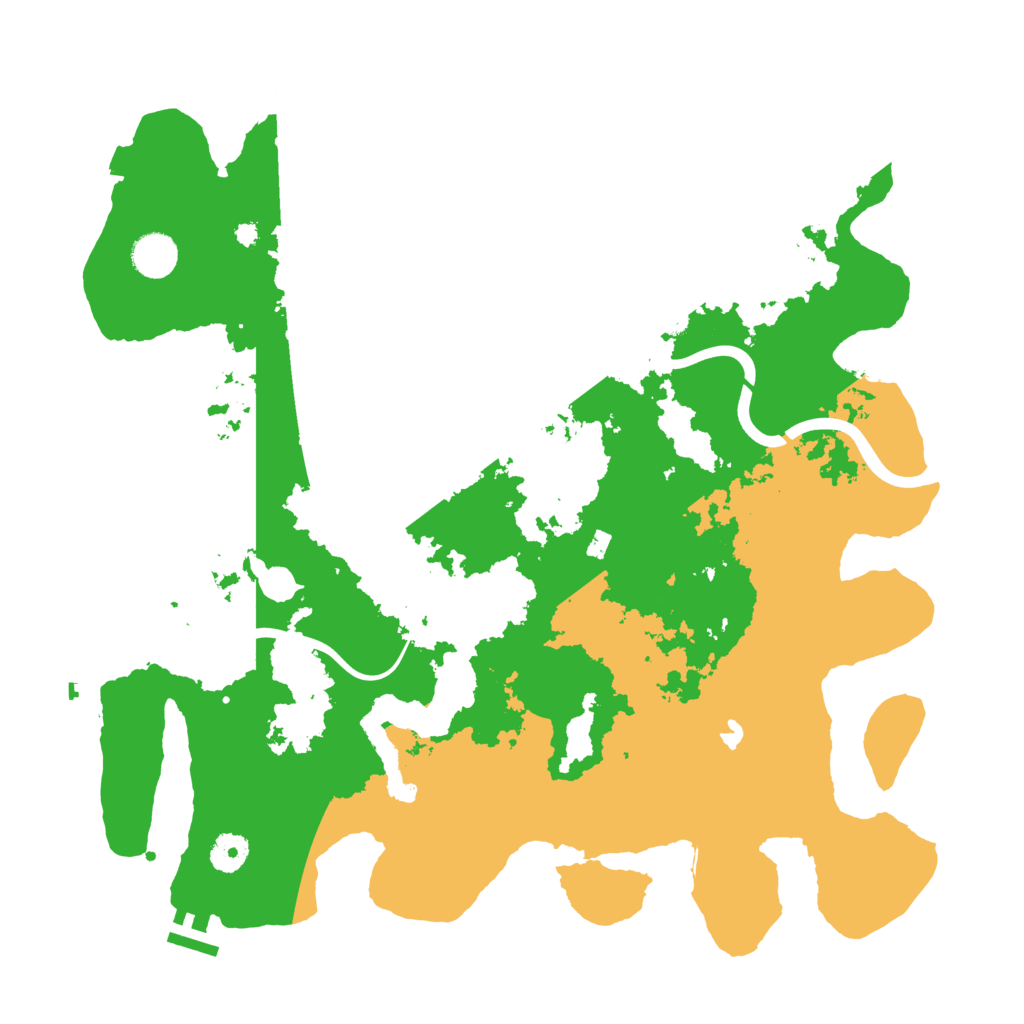 Biome Rust Map: Procedural Map, Size: 4000, Seed: 674047981