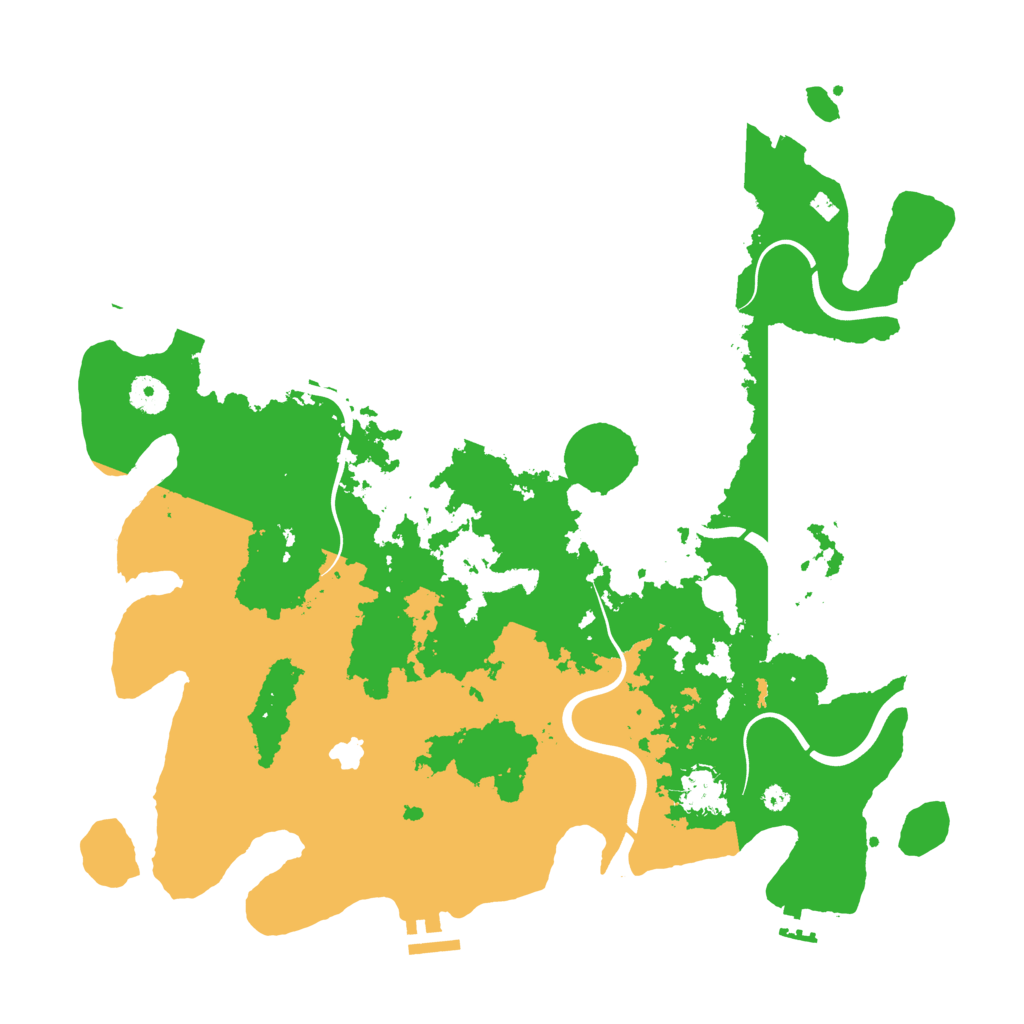 Biome Rust Map: Procedural Map, Size: 4000, Seed: 1490112425