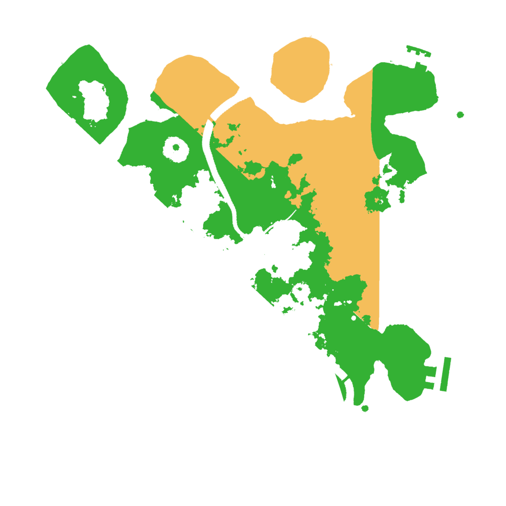 Biome Rust Map: Procedural Map, Size: 3000, Seed: 8210934