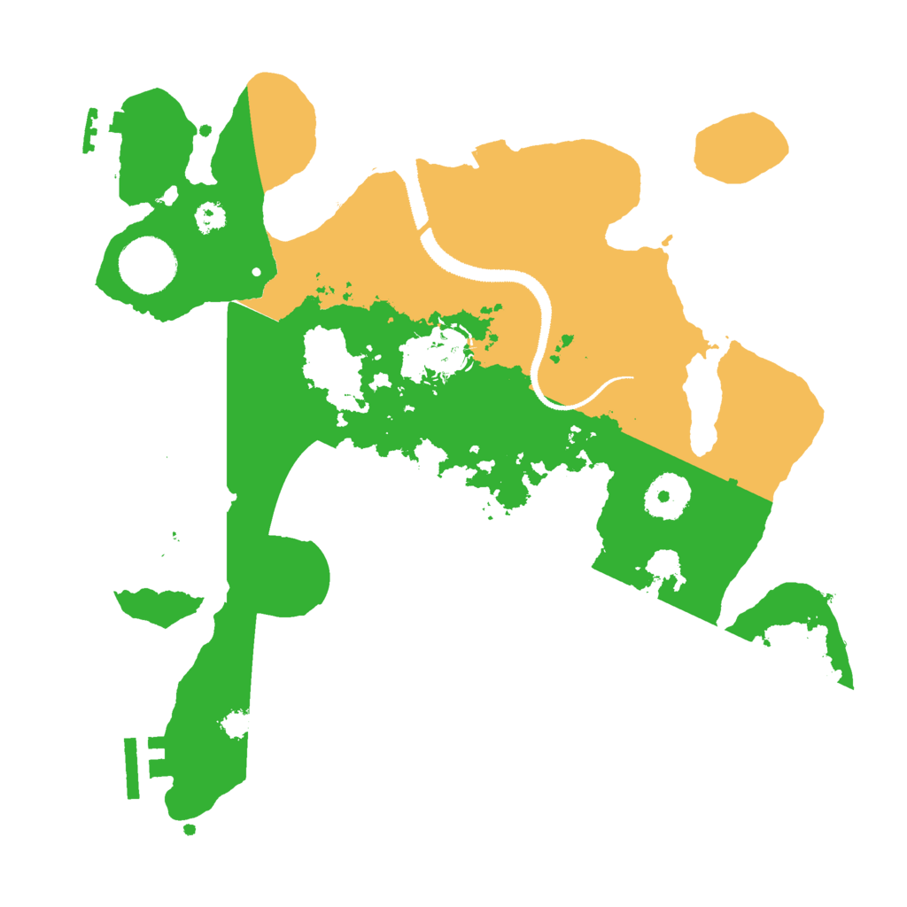 Biome Rust Map: Procedural Map, Size: 3000, Seed: 8178