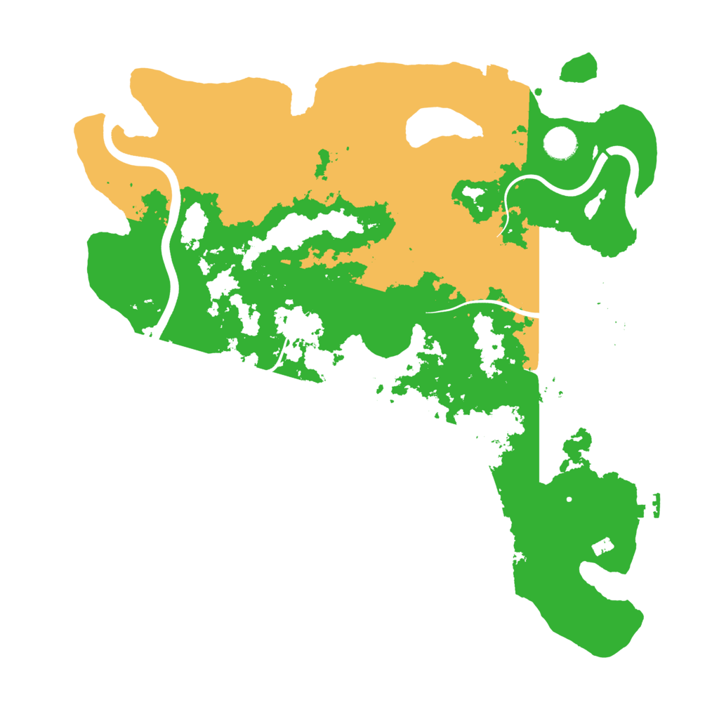 Biome Rust Map: Procedural Map, Size: 3850, Seed: 861896832