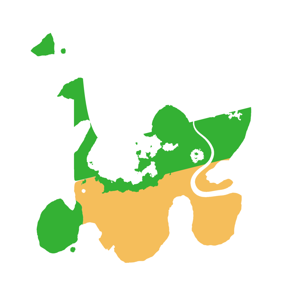 Biome Rust Map: Procedural Map, Size: 2275, Seed: 1