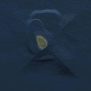 Thumbnail Rust Map: Procedural Map, Size: 1000, Seed: 42349537, 1 Monuments