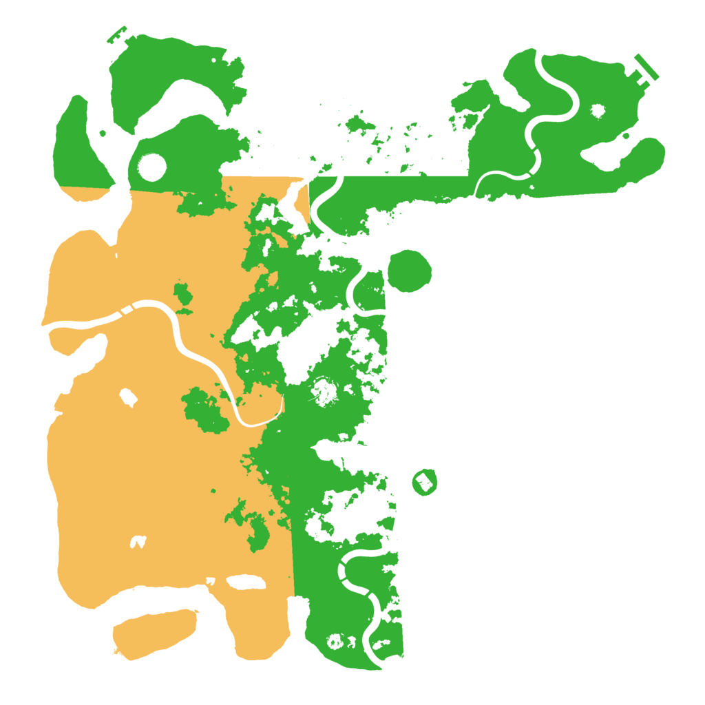Biome Rust Map: Procedural Map, Size: 4500, Seed: 297022702