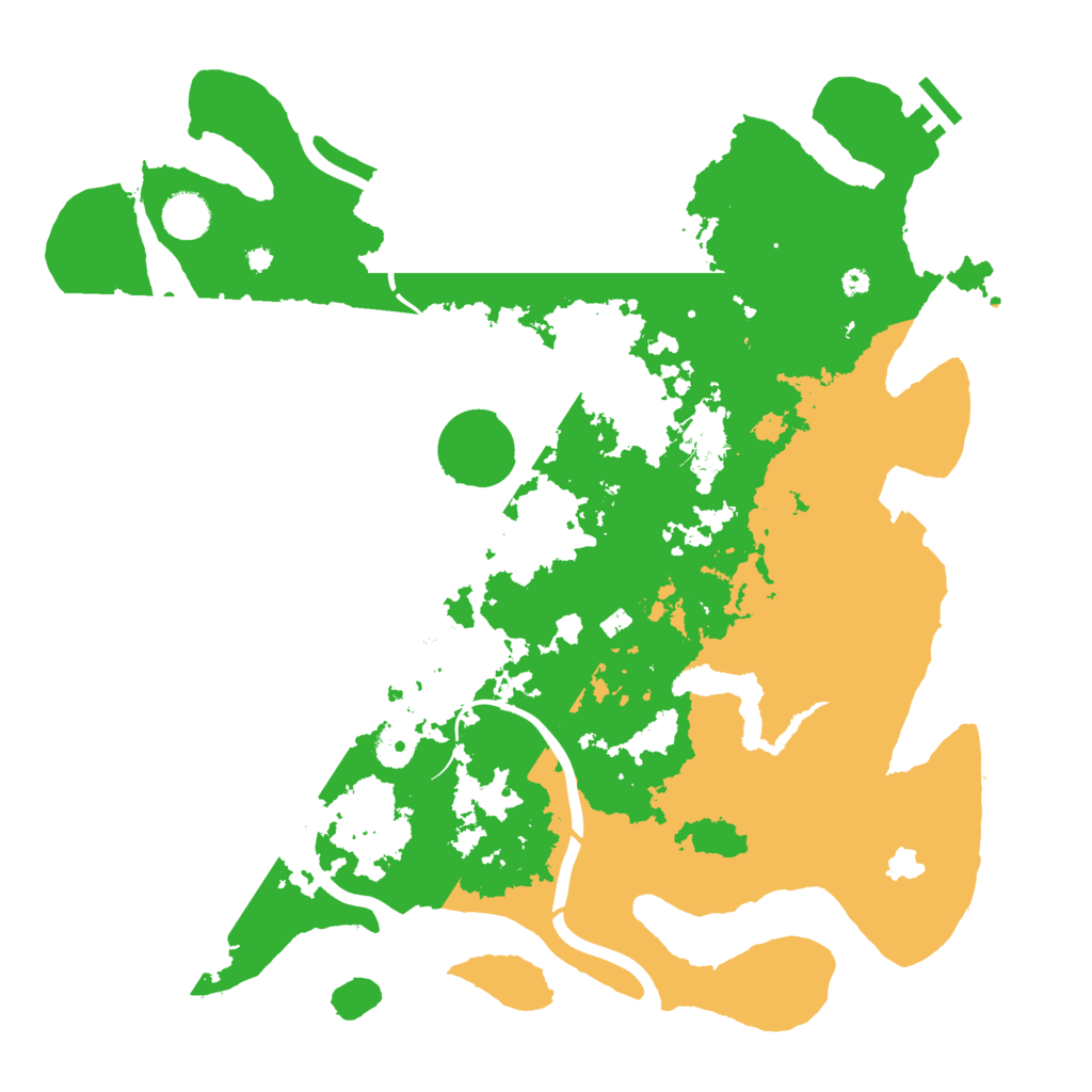 Biome Rust Map: Procedural Map, Size: 4000, Seed: 259563232