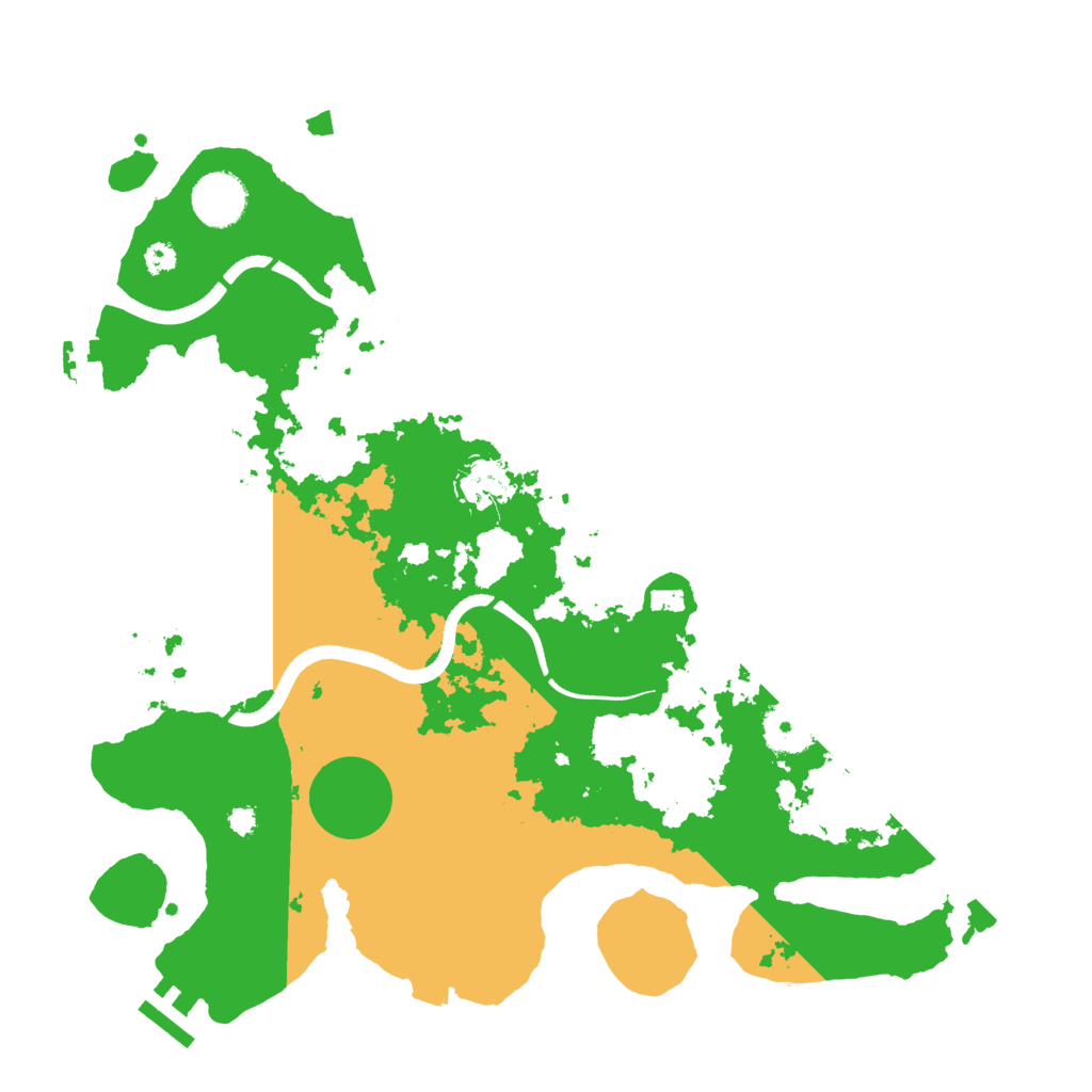 Biome Rust Map: Procedural Map, Size: 3500, Seed: 789850