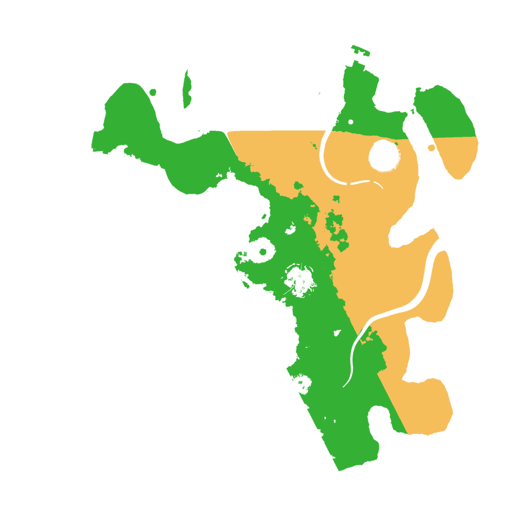 Biome Rust Map: Procedural Map, Size: 3000, Seed: 1983470845