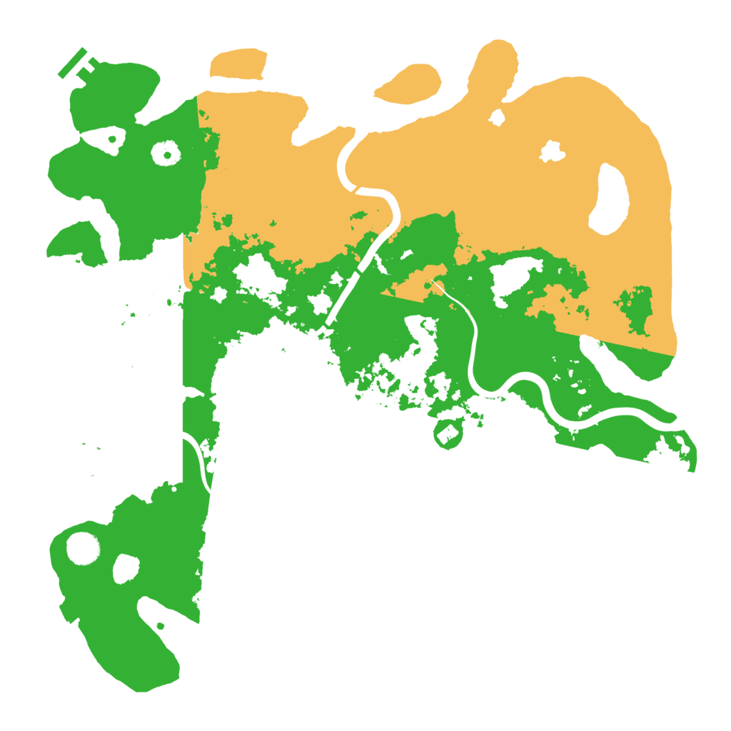 Biome Rust Map: Procedural Map, Size: 4000, Seed: 423075236