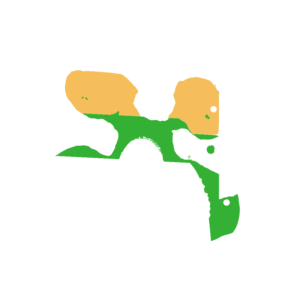 Biome Rust Map: Procedural Map, Size: 1400, Seed: 994190124