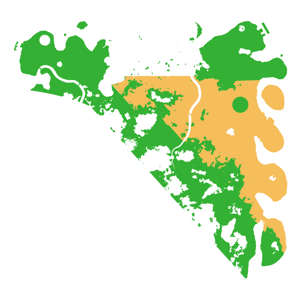 Biome Rust Map: Procedural Map, Size: 5000, Seed: 2055406723
