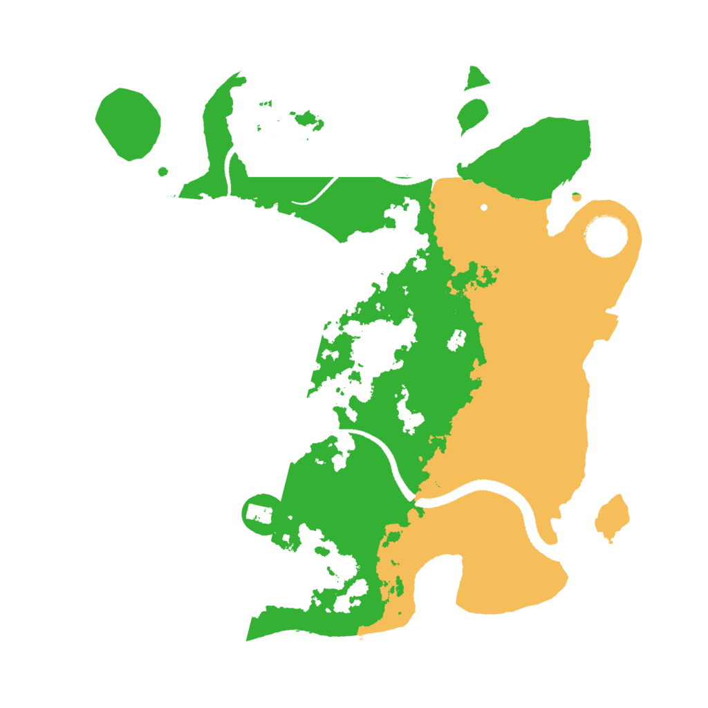 Biome Rust Map: Procedural Map, Size: 3000, Seed: 589710