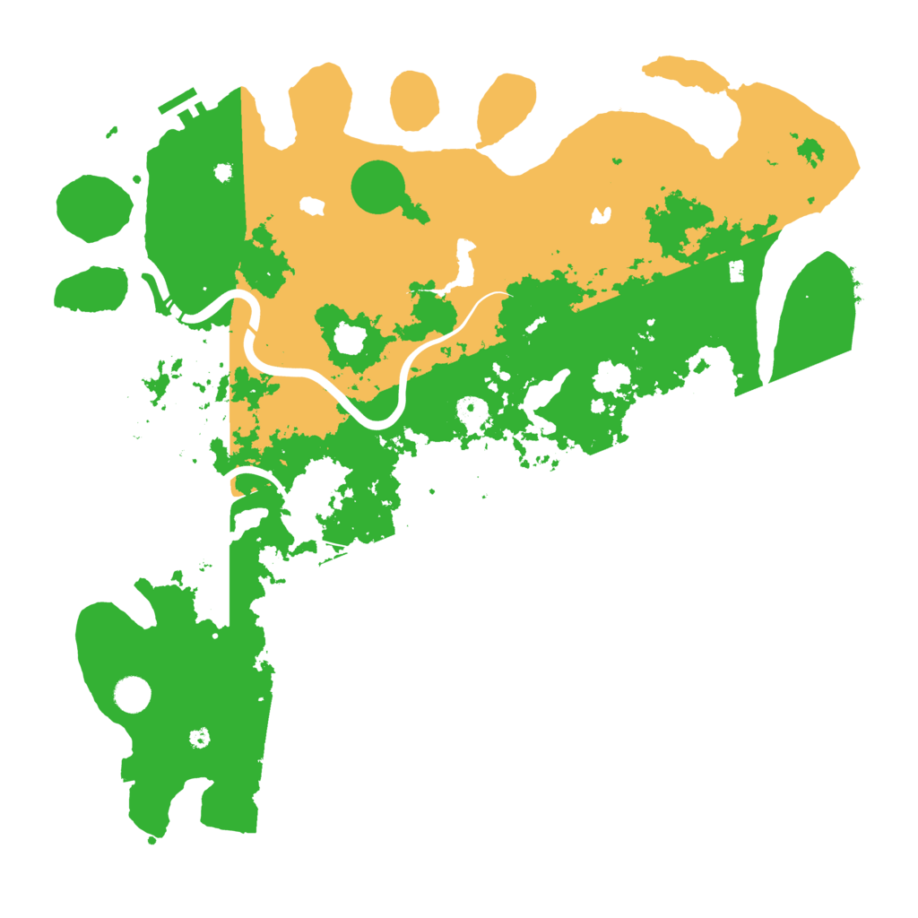 Biome Rust Map: Procedural Map, Size: 4500, Seed: 1537314441