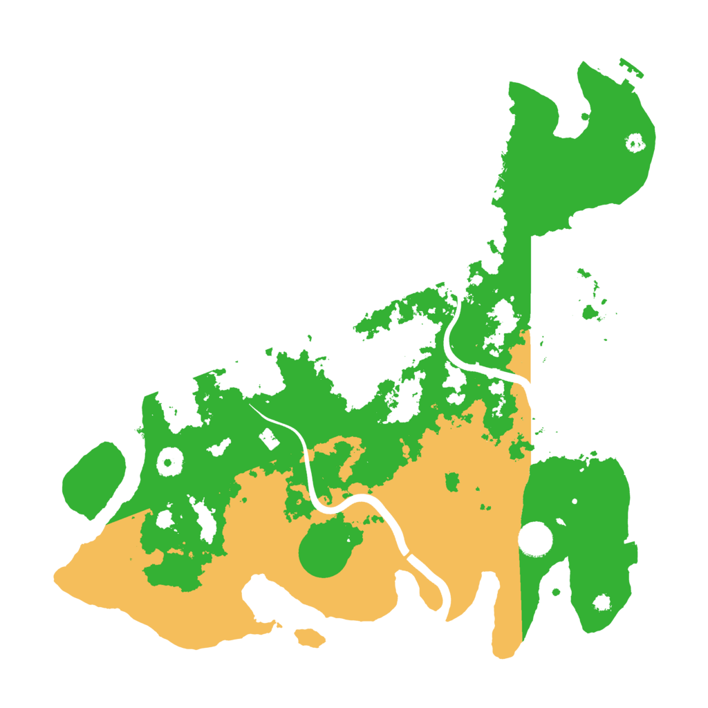 Biome Rust Map: Procedural Map, Size: 3750, Seed: 25893
