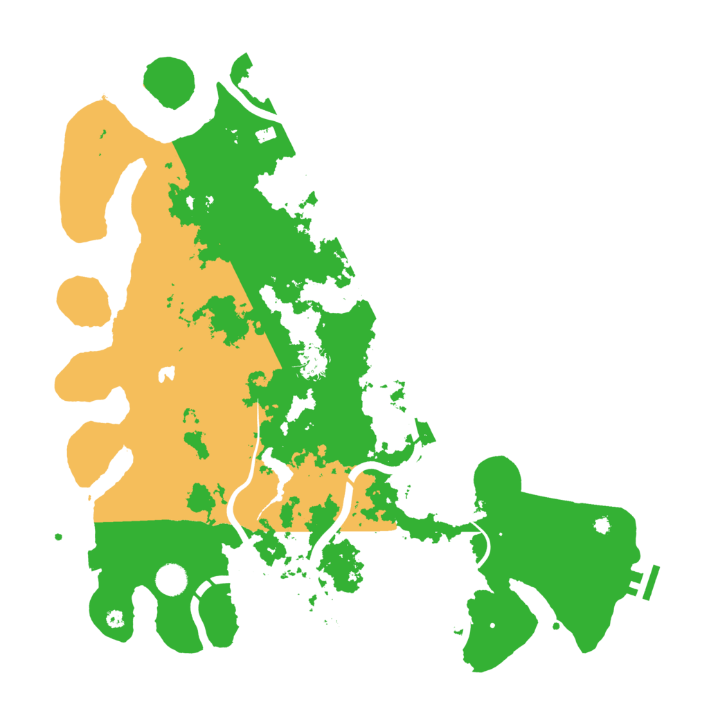Biome Rust Map: Procedural Map, Size: 4000, Seed: 1882655917