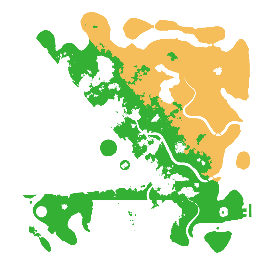 Biome Rust Map: Procedural Map, Size: 4250, Seed: 362483996