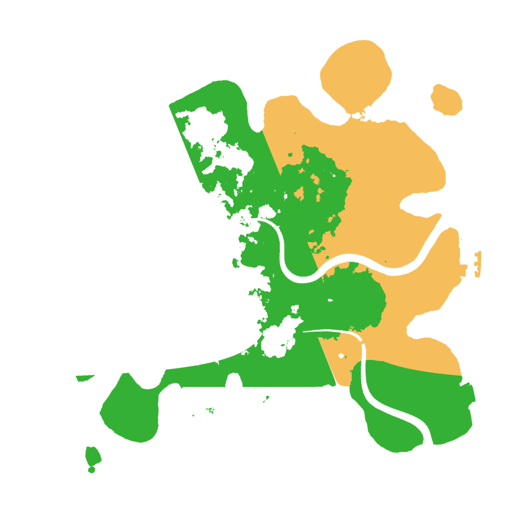 Biome Rust Map: Procedural Map, Size: 3000, Seed: 475621