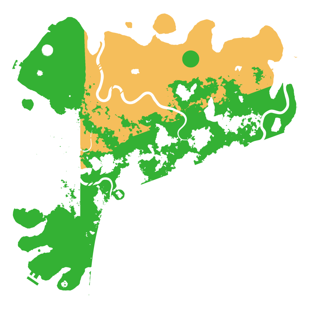 Biome Rust Map: Procedural Map, Size: 5000, Seed: 1653264767