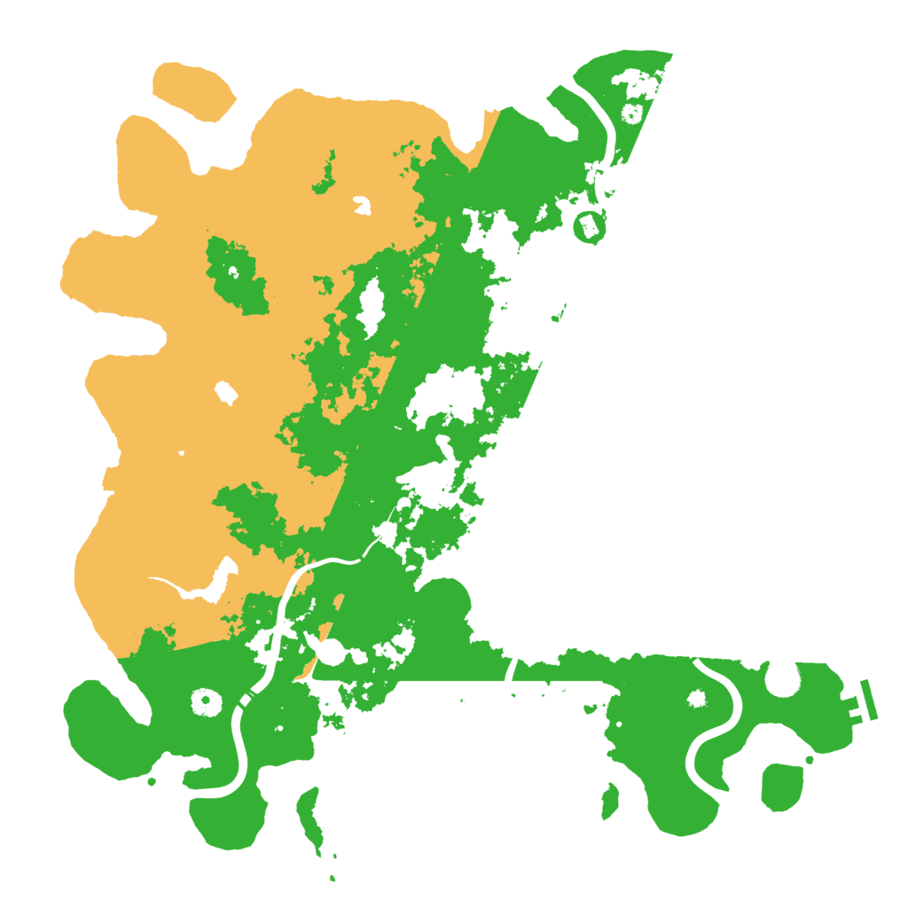 Biome Rust Map: Procedural Map, Size: 4500, Seed: 1116180423