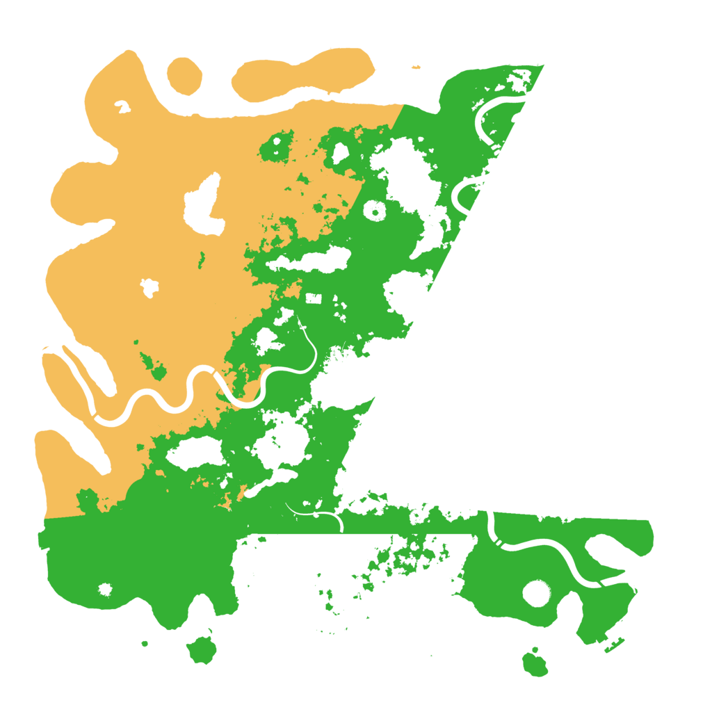 Biome Rust Map: Procedural Map, Size: 4800, Seed: 641237922