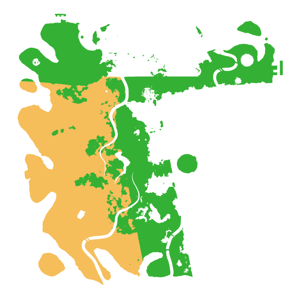Biome Rust Map: Procedural Map, Size: 4250, Seed: 949377296