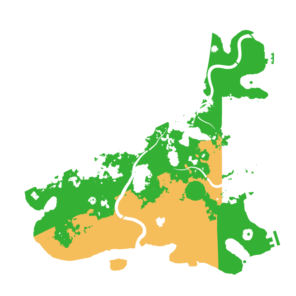 Biome Rust Map: Procedural Map, Size: 4000, Seed: 885204887