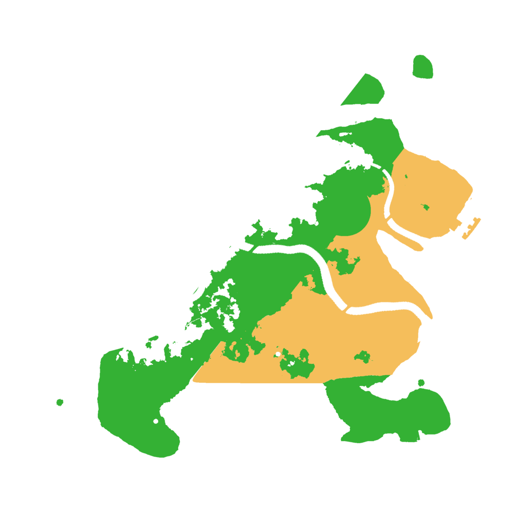 Biome Rust Map: Procedural Map, Size: 3000, Seed: 590237