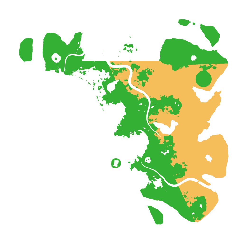 Biome Rust Map: Procedural Map, Size: 4000, Seed: 1625622766