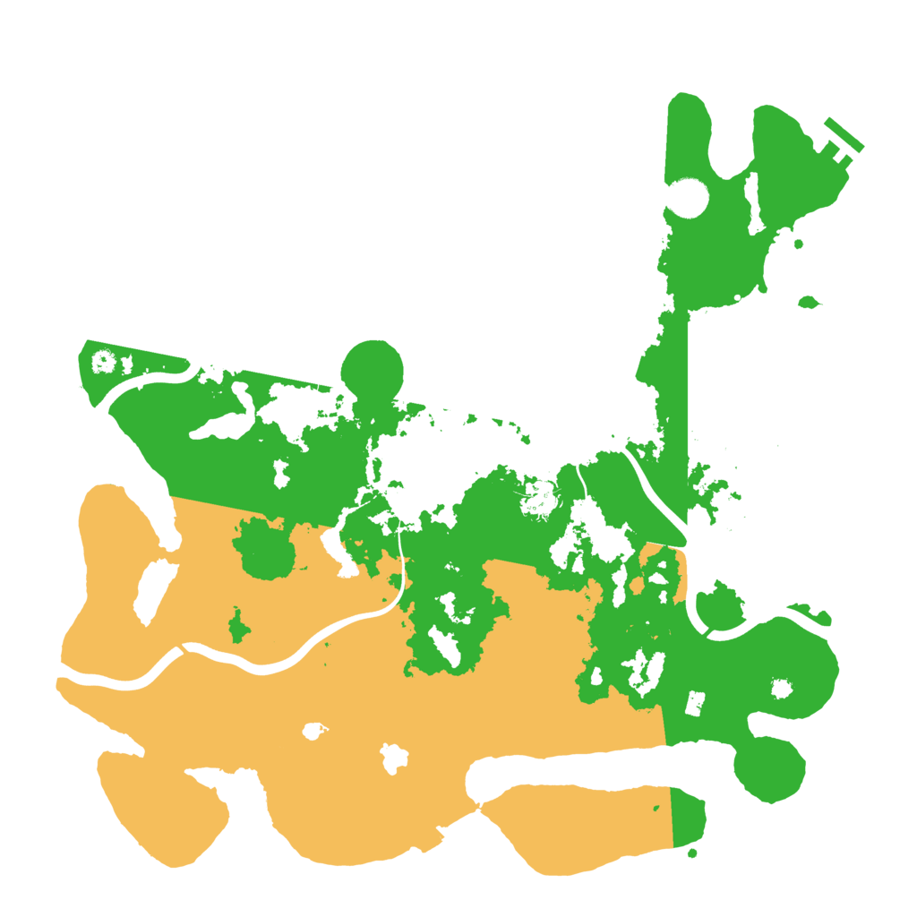 Biome Rust Map: Procedural Map, Size: 4000, Seed: 231272263