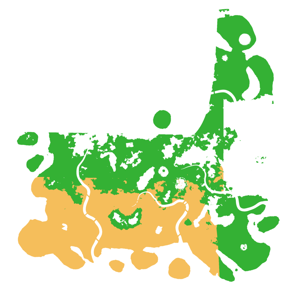 Biome Rust Map: Procedural Map, Size: 4500, Seed: 338088806