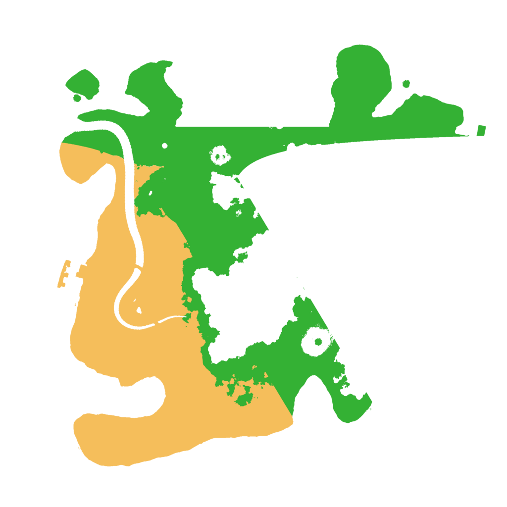Biome Rust Map: Procedural Map, Size: 2675, Seed: 1234554432