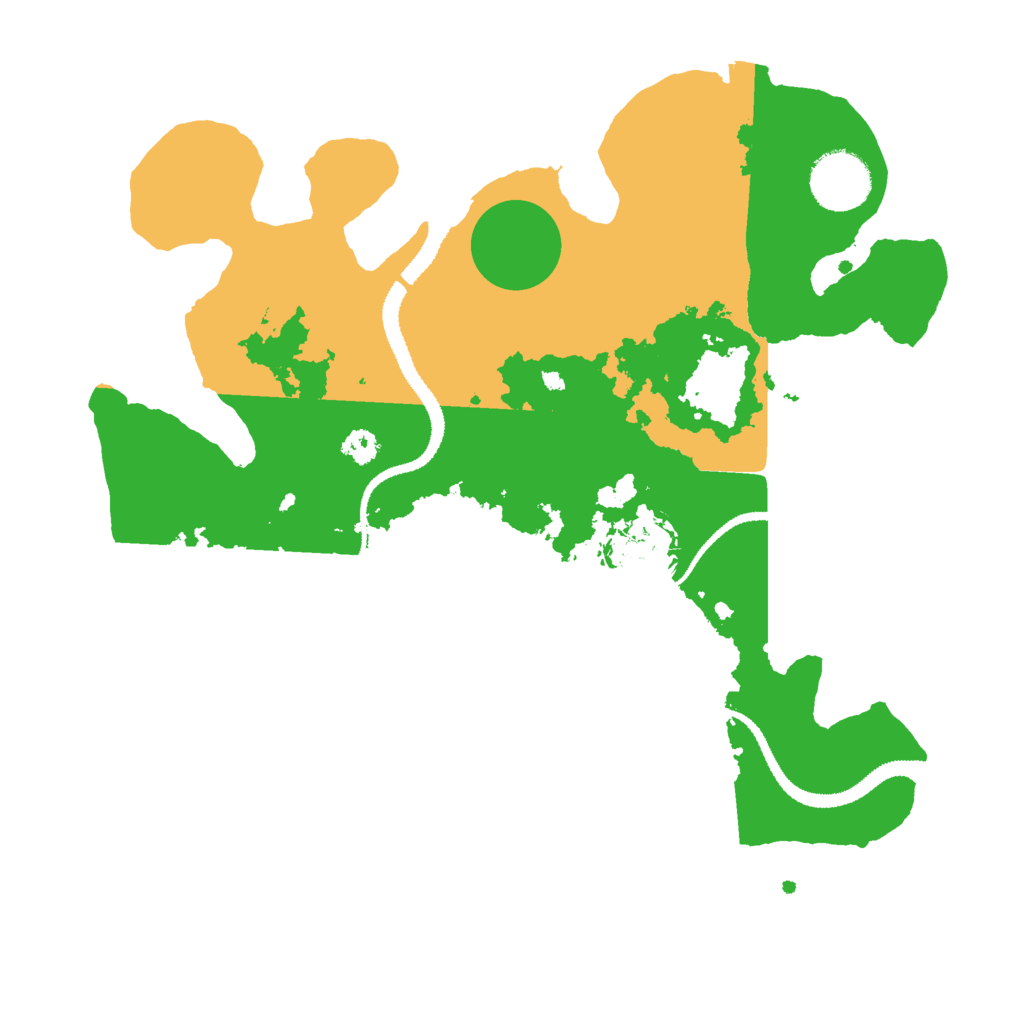 Biome Rust Map: Procedural Map, Size: 3000, Seed: 862014942