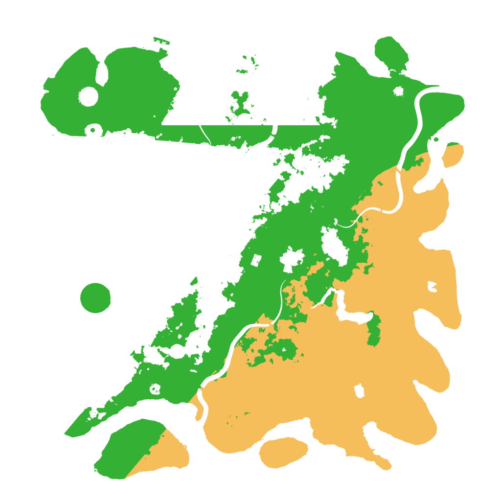 Biome Rust Map: Procedural Map, Size: 4500, Seed: 1271039755