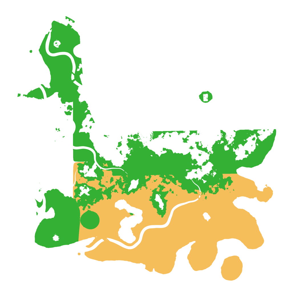 Biome Rust Map: Procedural Map, Size: 4250, Seed: 391646612